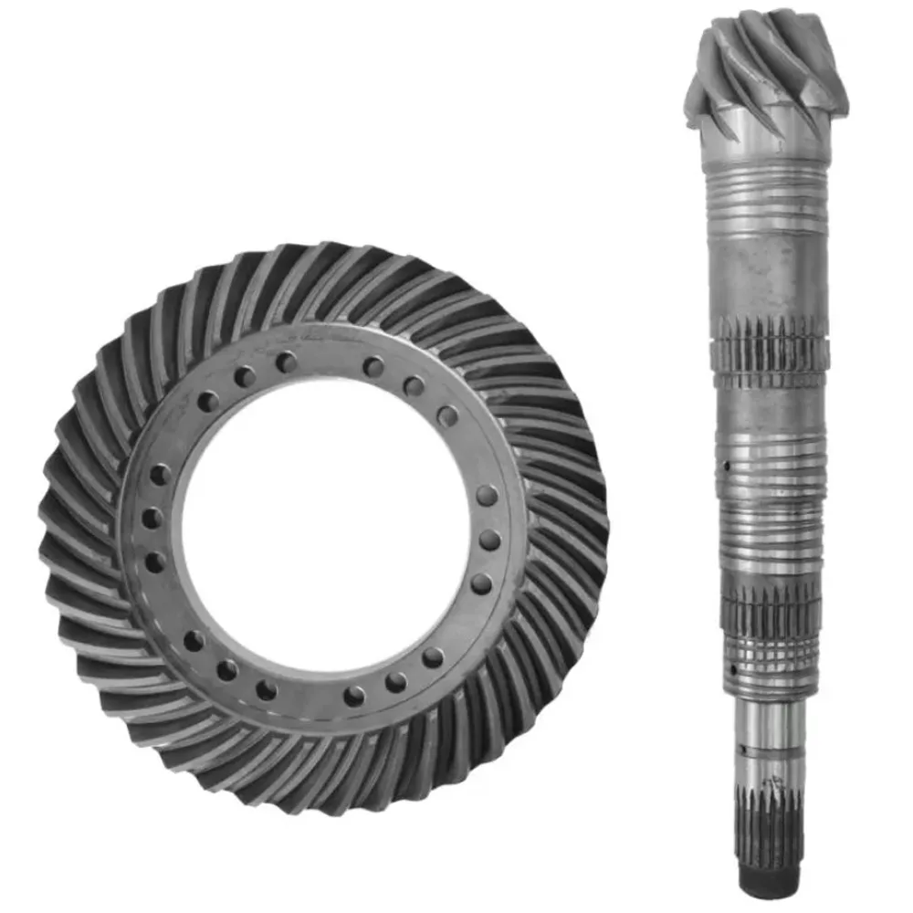 Coroa e Pinhao Diferencial Traseiro (9X41 - 550MM Pinhao - Cambio Hd) Valtra BH140 / BH140 Hi / BH145 / BH160 / BH160 Hi / BH165 / BH180 / BH180 G2 / BH185 / BH205I - 1280R / 1280R G2 / 1580 / 1780 / 1780 G2
